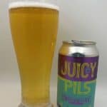 Cinder Block Juicy Pils review