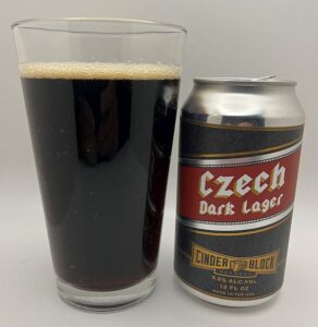 Cinder Block Brewing Czech Dark Lager Review