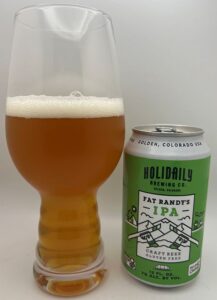 Holidaily Brewing Fat Randy's IPA gluten free