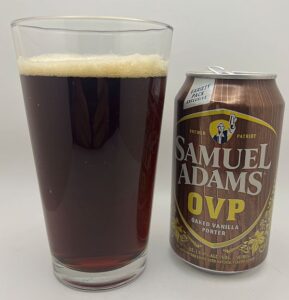 Samuel Adams OVP Oaked Vanilla Porter