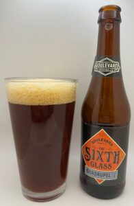 Boulevard Brewing Sixth Glass Quadrupel Ale