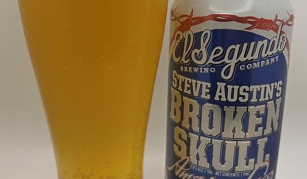 El Segundo Brewing Steve Austin's Broken Skull Lager